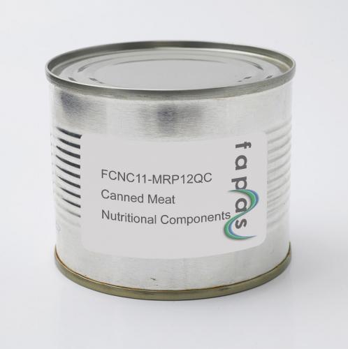FCNC11-MRP12QC | Canned Meat | Nutritional Components | Fapas Proficiency Testing from Fera